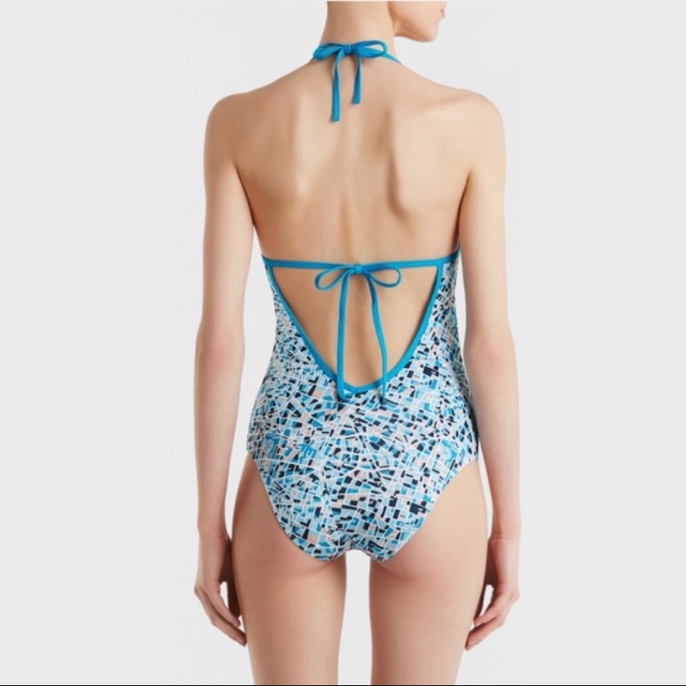 NWT La Perla One Piece Open Back Swimsuit 32D